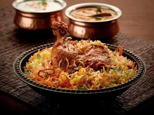 Biriyani Rice with Grilled Chicken